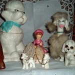 Vintage poodle collection