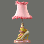 Princess Amber's Magical slipper Lamp